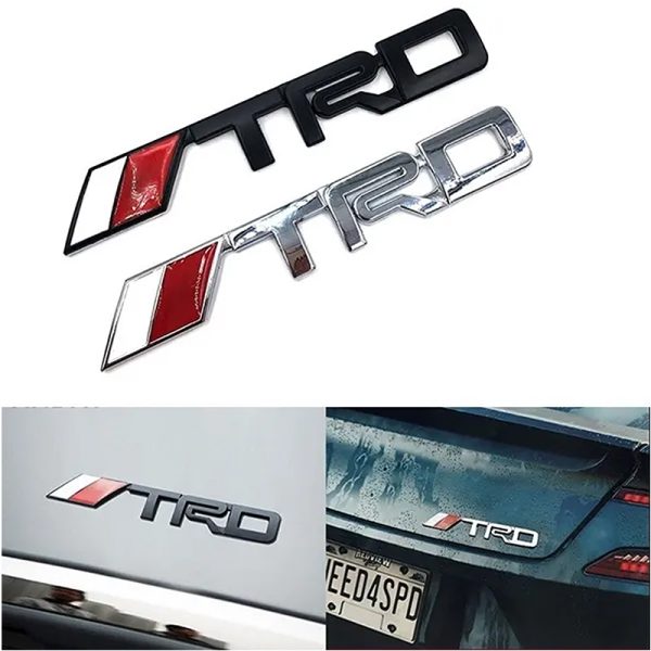 3D Metal TRD Logo