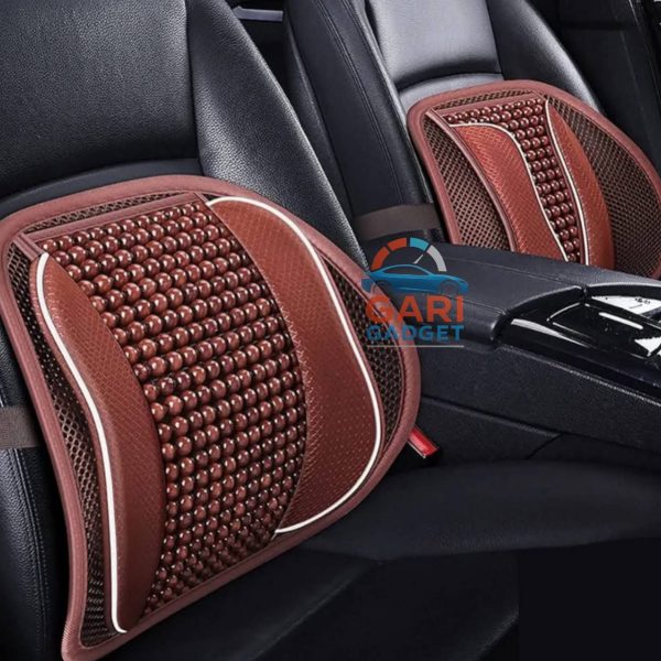 Wooden Back Support High-Quality Cushion – Ergonomic Lumbar Support for Comfortable Seating