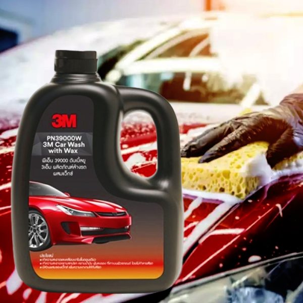 3M-Car Wash With Wax Shampoo