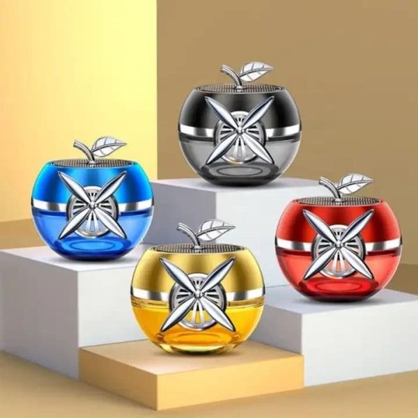 Premium Solar Powered Apple Car Perfume – Long-Lasting Freshness and Eye-Catching Design