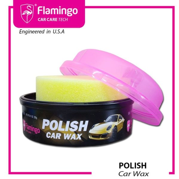 Flamingo Car Polish Wax 230gm