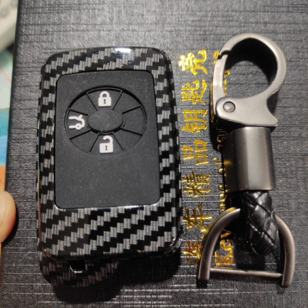 Carbon Fiber Key Cover for Toyota Allion And premio