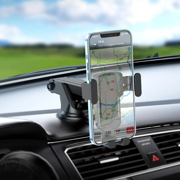 Hoco Car Mobile Phone Holder | High Quality Mobile Holder for Car Dashboard and Glass (Model CA104)