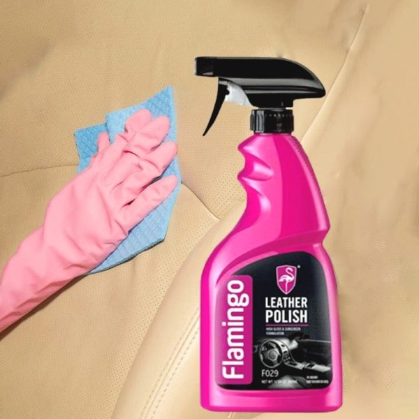 Flamingo Leather Polish Spray 500ML