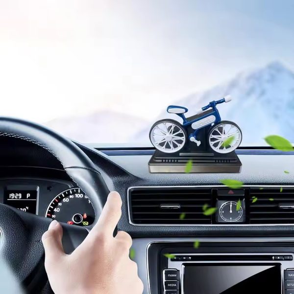 Car Exclusive Bicycle Solar Perfume – Long Lasting Solar Powered Air Freshener