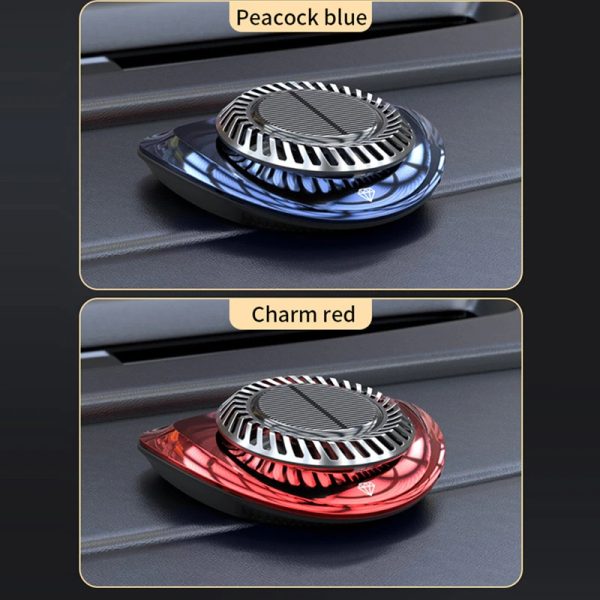 Solar Car Air Freshener With Parking Card new model
