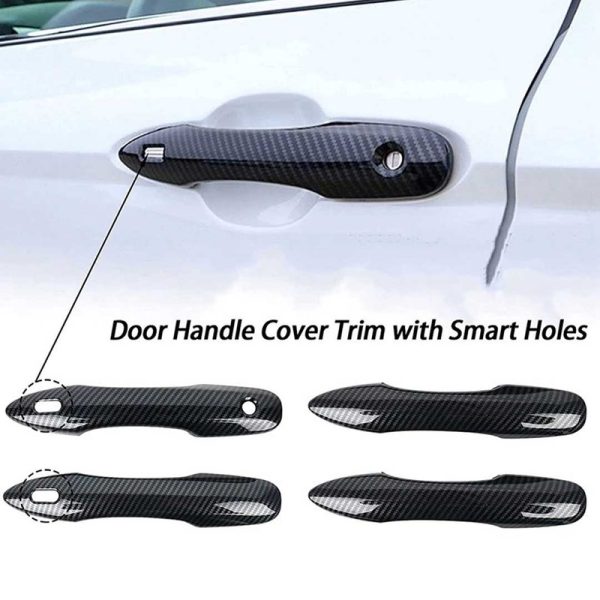 Premium Car Carbon Door Handle Cover - Stylish Protection and Sleek Design for Corolla Cross Car