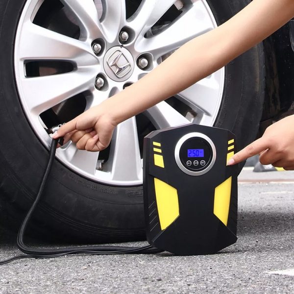 NEXPOW Tire Inflator with Kit 12V - Ultimate Road Safety for Every Drive