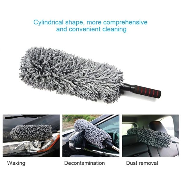 High-Quality Microfiber Car Duster– Multi-Purpose Cleaning for Car Ultra Soft Microfiber & Scratch-Free Cleaning