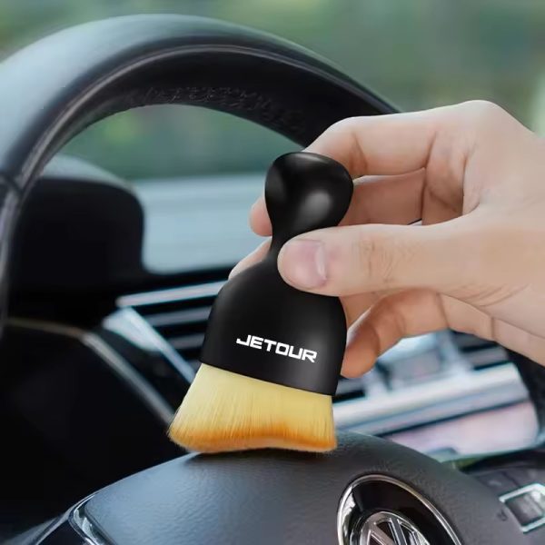 Soft Cleaning Brush for Car Interior with Cover, Air Vent Cleaning, Dashboard Cleaning