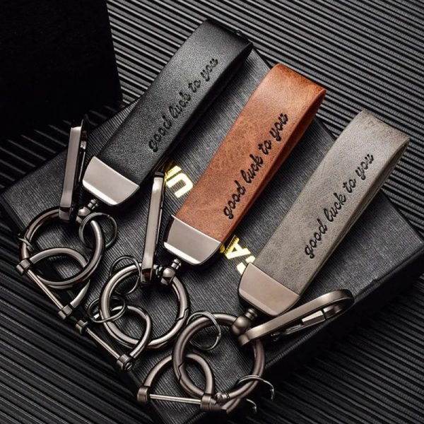 Leather key Ring High-Quality and Stylish For Car And Bike