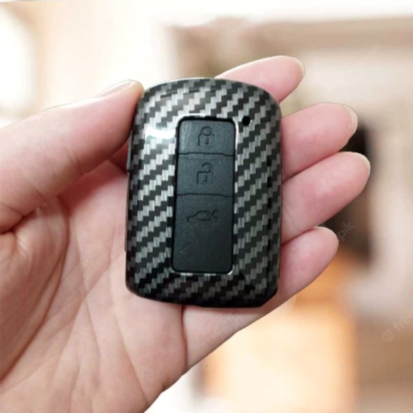 Carbon Fiber Key Cover For Toyota Harrier And Noah Esquire