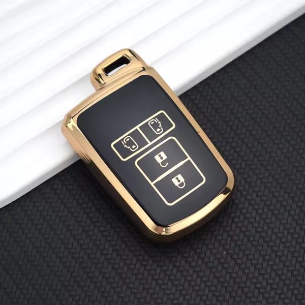 TPU Shell Fob 2/3/4 Button Car Key Case Cover For Toyota RAV4 Highlander Avalon Sequoia Tundra Tacoma 4Runner Land Cruise Prius