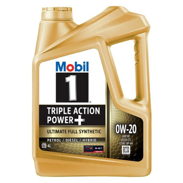 MOBIL1 MOTOR OIL 0W-20 ADVANCED FUEL ECONOMY FULL SYNTHETIC - 4LR