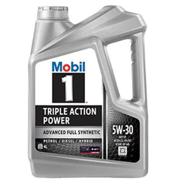 Mobil 1 Engine Oil 5W-30- Advanced Full Synthetic 4L