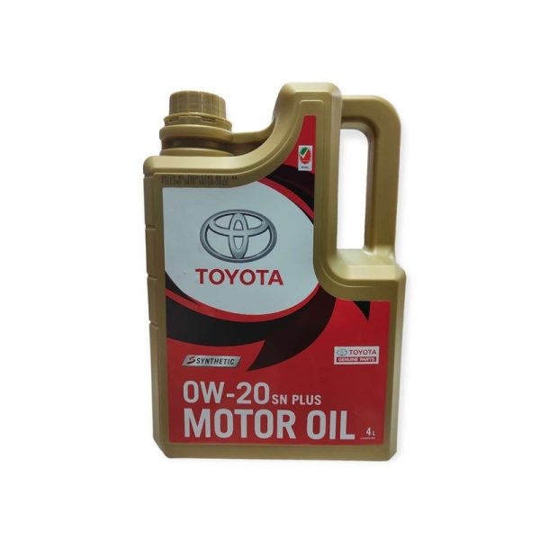 Toyota Motor Oil 0W-20 SN plus Full Synthetic 4L