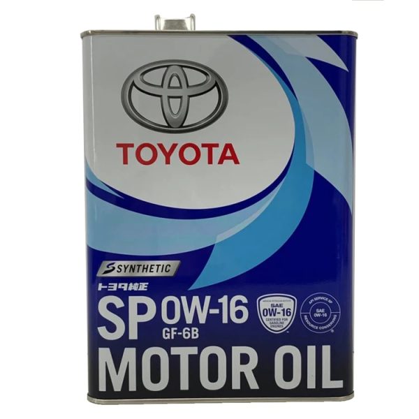 TOYOTA Motor Oil SP 0W-16 Synthetic 4L