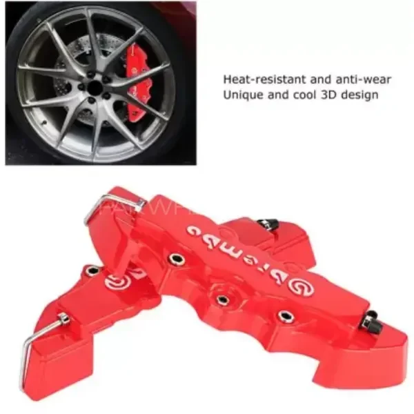 Car disc brake Caliper Cover-2pcs set – sleek and durable bremboo Brake caliper