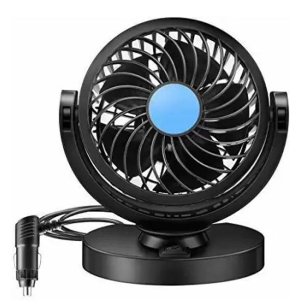 Car Single Fan Car Interior Accessories Car Cooling Swing Dashboard Ventilation Fan Summer Cooling Air Circulator Fan Car Interior Fan (12 V)