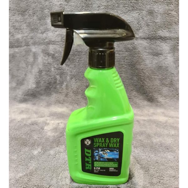 DTR Wax and Dry Spray Wax 500ml for Car: Effortless Shine and Protection
