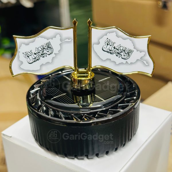 কালেমা Solar Car Air Freshener Aromatherapy Perfume Car Interior Rotating