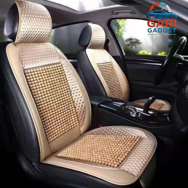 Universal Car Wooden Bead Seat Cushion – Comfortable Seat Cushion for Every Journey 1 pec